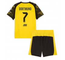 Borussia Dortmund Jobe Bellingham #7 Koszulka Podstawowa dzieci 2025-26 Krótki Rękaw (+ krótkie spodenki)